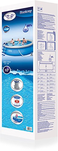 Bestway Fast Set Pool Set mit Filterpumpe + Zubehör, 366 X 91cm - 5