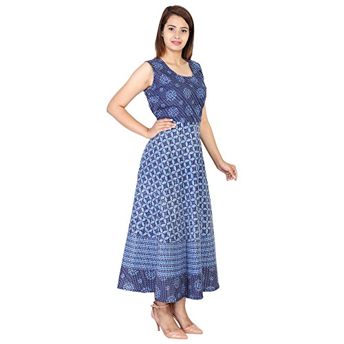 The Blue Elephant Womens Cotton Maxi Dress | Desertcart Gibraltar