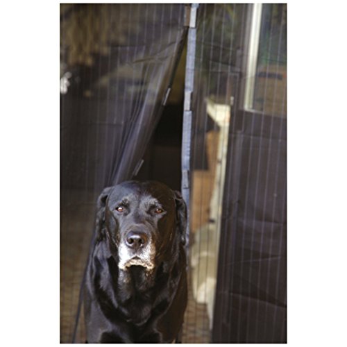 Insektenschutz Magnetvorhang Fliegengitter für Türen, in Länge und Breite individuell kürzbar. (130x220cm) - 3