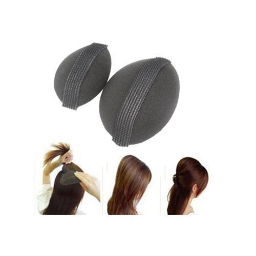 Accessotech 2 x Bump It Up Volume Hair Base Styling Insert Tool Piece Volumiser Big + Small