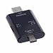 Produktbild Typ C-3-in-1-Kartenleser, Mamum multifunctionele Card Reader SD Micro USB 3.1 Typ C, USB 2.0 Micro-3-in1 Adapter Einheitsgröße Schwarz