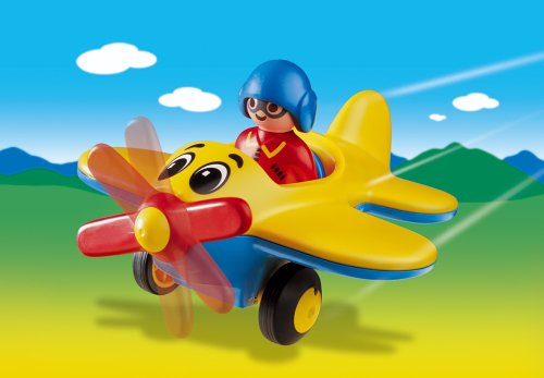 Preisvergleich Produktbild PLAYMOBIL® 6717 - 1.2.3 - Propellerflugzeug