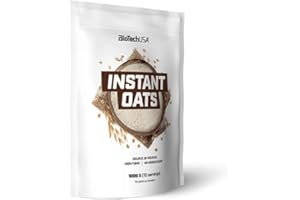 BioTechUSA Instant Oats, Avena istantanea, eccezionale fonte di fibre e proteine, 1000 g, Cioccolato