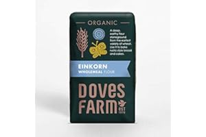 GREAT BRITISH TRADING LIMITED Doves Farm Einkorn Wholemeal Flour 1kg X 5 (Pack of 5)