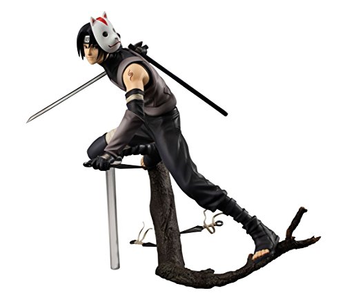 Naruto Shippuden G.E.M. Series PVC Statue 1/8 Itachi Uchiha Anbu Version 17 cm Megahouse Statues