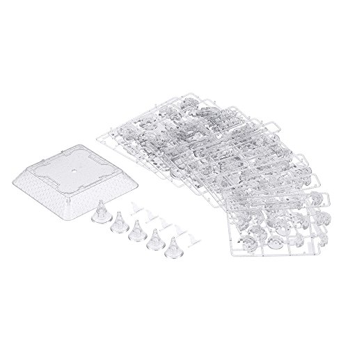 MC CHENMEI Crystal Castle 3D Puzzle Music Flash Model DIY Castle Early Learning Toy Puzzles Educational Toy gift for children