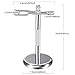 ACEVIVI Deluxe Chrome Razor and Brush Stands,Silver