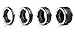 Price comparison product image Movo MT-C93 4-Piece AF Chrome Macro Extension Tube Set for Canon EOS DSLR Camera with 12mm, 20mm, 25mm, 36mm Tubes