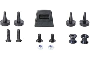 Set di adattatori per Adventure Rack Under GIVI Kappa MONOKEY Central Trunk SW-MOTECH Black