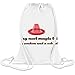 Produktbild For My Next Magic Trick I Need A Condom And A Volunteer Kundenspezifischen bedruckte Kordelzugtasche - 100% weicher Polyester - Eine stilvolle Tasche für den alltäglichen Gebrauch