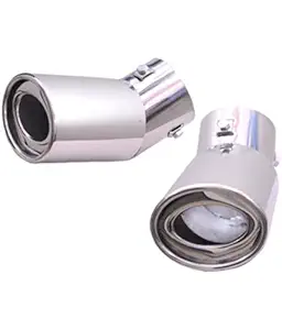 Autopop Sc_Elite Stainless Steel Exhaust Muffler Silencer Cover for Hyundai Elite I20