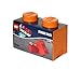 Produktbild Lego Lizenzkollektion 40021753 - The Movie stapelbare Aufbewahrungsbox, 2 Noppen, orange