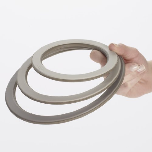 OXO Good Grips Dreiteiliges Untersetzer-Set – Grau - 2