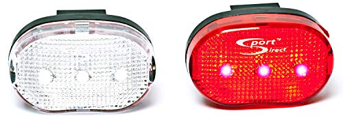 Sport Direct - Lot de 2 lumières LED très Lumineuse pour vélo
