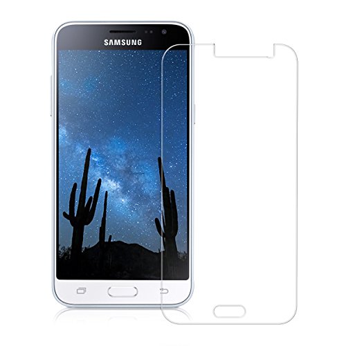 kwmobile 2in1 Set: Crystal Case HÃ¼lle + Panzerglas Displayschutzfolie fÃ¼r Samsung Galaxy J3 (2016) DUOS aus TPU Silikon - transparente SchutzhÃ¼lle Cover klar in Transparent