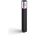 Philips Hue White and Color Ambiance Impress Piedistallo Smart per Esterni, LED Integrato, 8W, Nero