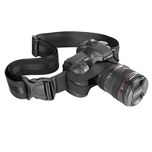 Anwenk Grande Taille Cam  ra Ceinture Harnais Ceinture Faisceau 36  -55  R  glable    D  clenchement Rapide Boucle Enregistrer Courroie de Taille pour DSRL Canon Nikon Sony Pentax Panasonic   tui    Lentill