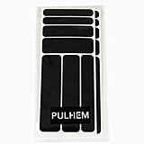 Aufkleber Set14 aus Reflexfolie 3M Scotchlite schwarz - 5