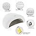 Abody Nail Lamp, 48W / 24W LED UV Nail Dryer,White Light with 5S,30S,60S Timer Setting Automatic Sensor Machine for Fingernail & Toenail
