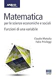 Image de Matematica per le scienze economiche e sociali