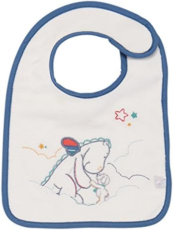 Noukies Guss and Victor BB1609.33 Bibs, Medium, White