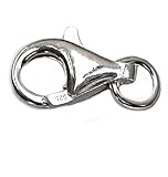 Karabiner Karabinerhaken 8 mm 925 Silber Kettenverschluss Karabiner