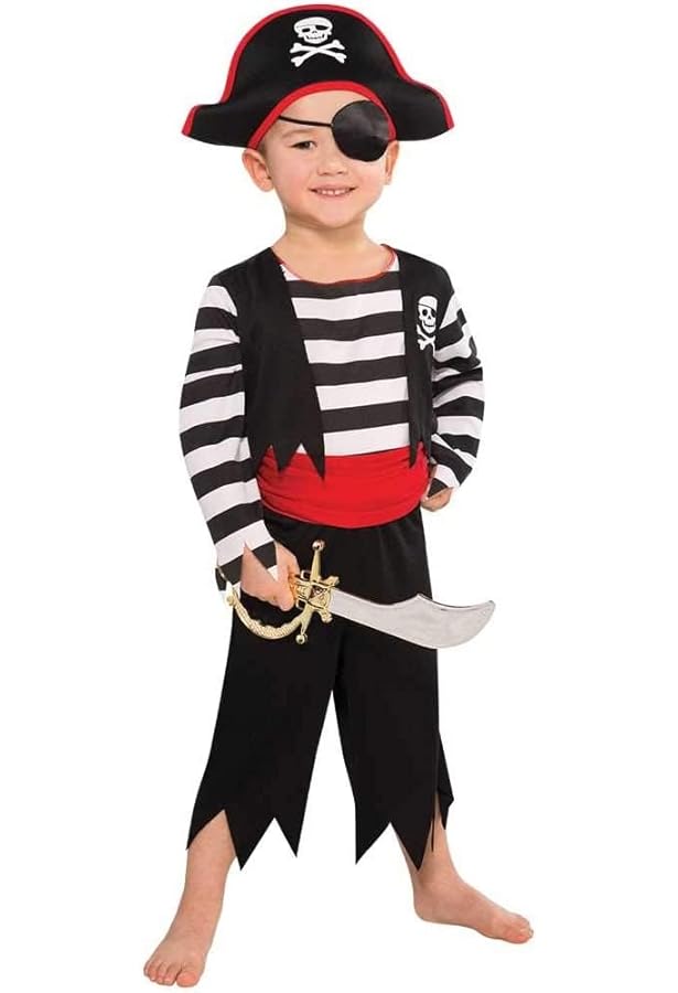 Schattig piraten kostuum voor meisjes