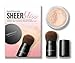 bareMinerals Sheer Bliss Limited Edition Deluxe Size (24g) Hydrating Mineral Veil Finishing Powder & Brush Duo, Boxed