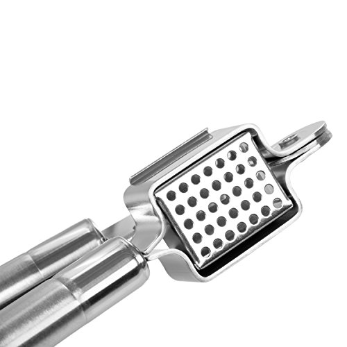 Wenco 511100 Knoblauchpresse, Edelstahl, silber, 18 x 3 x 5 cm - 5
