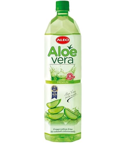 OKF Aloe Vera Grape 20x 500ml  Aloe-Getrnk mit 30 % Aloe Vera &  Fruchtstckchen  Trauben-Geschmack  Vegan, fruchtig & erfrischend   Original aus Korea : Amazon.de: Lebensmittel & Getrnke