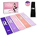 Price comparison product image VICTOREM Mini Loop Resistance Bands - Exercise, Physical Fitness, Home Workout Training Set – CrossFit, Exercise, Fitness (Light Pink, Coral, Pink, Light Purple, Dark Purple)