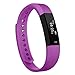 Price comparison product image Fitness Tracker,Luluking Smart watch with Sleep Monitor, Bluetooth 4.0 Waterproof Smart Wristband Bracelet Sport Pedometer Activity Tracker with Alarm/Step Tracker/Calorie Counter/Sleep Tracker for Android,iPhone IOS Smart Phone - Men Women Boys Girls Ladies Man (Purple)