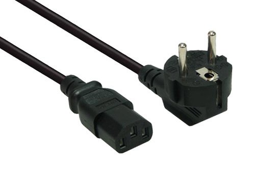 Preisvergleich Produktbild Good Connections Netzkabel mit Kaltgerätebuchse - ca. 1,5m