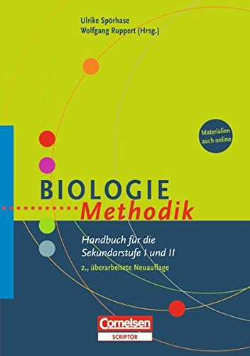Download Fachmethodik: Biologie-Methodik: Handbuch für die Sekundarstufe I und II. Buch mit Kopiervorlagen über Webcode