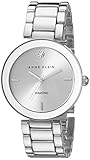 Anne Klein AK/1363SVSV Damen Armbanduhr, Armband aus Edelstahl Farbe Silber