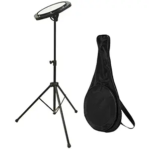 OnStage DFP5500 Drum Practice Pad With Stand & Bag