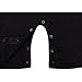 ZOEREA Newborn Infant Toddler Baby Boys Tuxedo Long Sleeved Cotton Gentleman Onesie Romper Jumpsuit with Bowknot Wedding Suit Black 3-18 Months