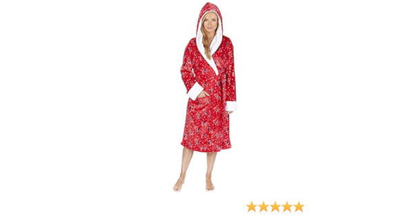 peignoir rouge gorge