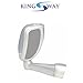 Kingsway Front Fender SUV Wide Angle Mirror for New Toyota Fortuner (White, Left Side) RS.1199.00