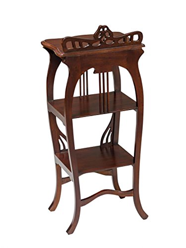 Beistelltisch Konsole Telefontisch Regal Bartisch Tisch Barregal Holz Antik-Stil - 4