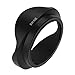 Produktbild qobobo® EW-83E Kompatibel Gegenlichtblende für Canon EF-S 10-22mm f/3.5-4.5 USM, EF 16-35mm f/2.8 L U, EF 17-40mm f/4.0 L USM Objektiv