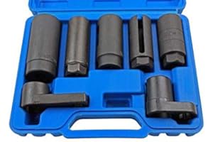 US PRO Tools 7pc Oxygen Lambda Oil Injector Etc Sensor Socket Set 5592