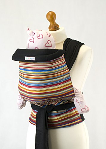 Palm and Pond Mei Tai Baby Sling - Stripey