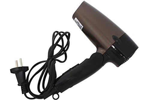AFK Reisefön Haartrockner schwarz braun 1200 Watt Klappbar - 6