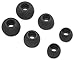 Price comparison product image Aminori - 12 PACK Replacement Earphone Ear Gel Tips For Sony MDR CX EX Sennheiser CX IE Sharp Panasonic HJE Skullcandy ezGears JVC Phillips Creative Sony Ericsson Denon Monster Griffin JBL Headphones iPod iPad in ear Earbuds - Small Medium Large (Black)