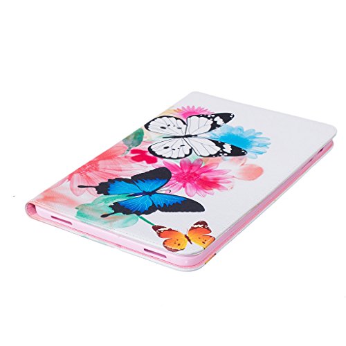 Samsung Galaxy TAB A 10.1 Hülle, COLJOY Samsung Galaxy TAB A 10.1 SM-T580 T585 – Kunstledertasche PU Schutzhülle Tasche Leder Brieftasche Hülle Case Cover mit praktischer Ständerfunktion und Auto Sleep / Wake Up Funktion, BF38 - 3