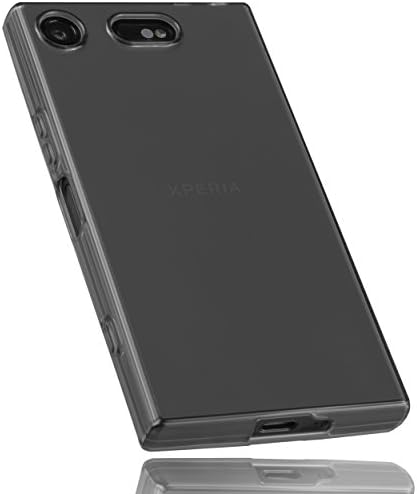 mumbi Protective Case for Sony Xperia transp. schwarz Xperia XZ1 Compact