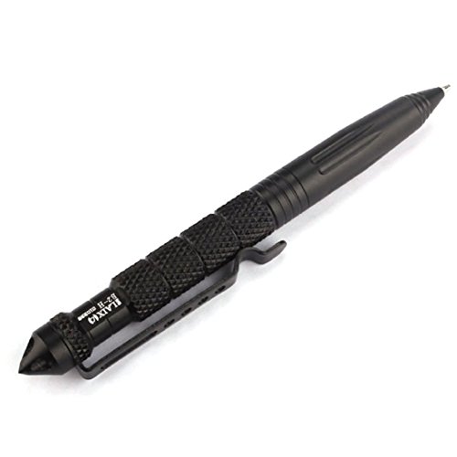 HandLife(TM) Mehrzweck-Aluminium Tactical Pen Notfallglasbrecher-Werkzeug (Black) - 3