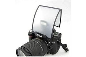 Hirondelle Bleue, Diffuseur Pliant pour Flash intégré d'appareil Photo Nikon Canon EOS