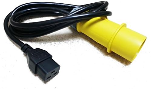 Premium 110V Mains Lead to IEC C19 PAT Testing Adaptor